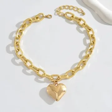 Otxas Gold Chunky Necklaces for Women - Stylish Gifts