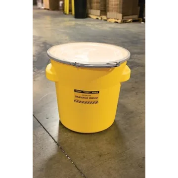 Eagle Durable 20 Gallon Plastic Storage Drum for Hazardous Waste