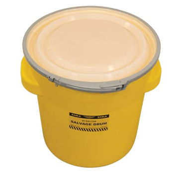 Eagle Durable 20 Gallon Plastic Storage Drum for Hazardous Waste