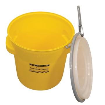 Eagle Durable 20 Gallon Plastic Storage Drum for Hazardous Waste