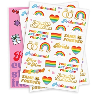 xo, Fetti Bride Pride Bachelorette Tattoos 54 Styles