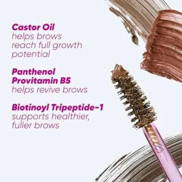 Kosas Air Brow Tinted Gel with Clean, Vegan Ingredients for Fluffy, Full and Healthy Brows, Longwear (Medium Brown)