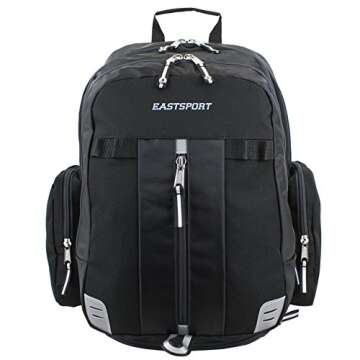 Eastsport Extra Large Backpack – Expandable & Versatile for Travel & Outdoors