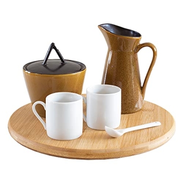 TB Home Bamboo Lazy Susan - Stylish Kitchen Organizer