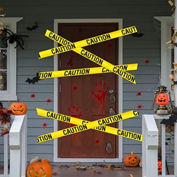 Crime Scene Decorations Kit for Themed Parties and Halloween