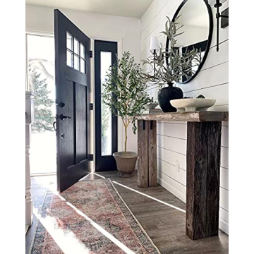 Phimos Artificial Olive Tree for Home Decor 6.23FT Fake Tree