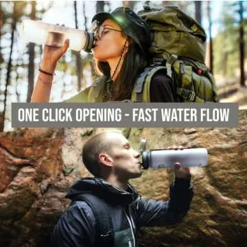 Embrava 32oz Best Sports Water Bottle - Leakproof & BPA Free