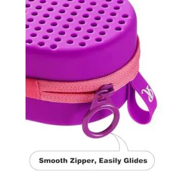 Rkyzhuang Swim Goggles Case For Swimming Goggles, Protective Zip Goggles Cases with Earplugs for Kids Goggles, A Summer Beach Pool Accessories