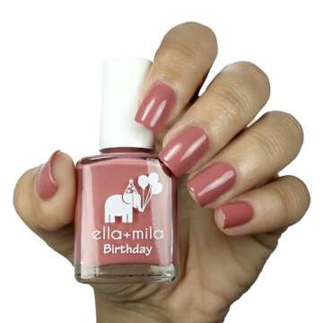 ella+mila Quick Dry Nail Polish - Vegan & Chip Resistant