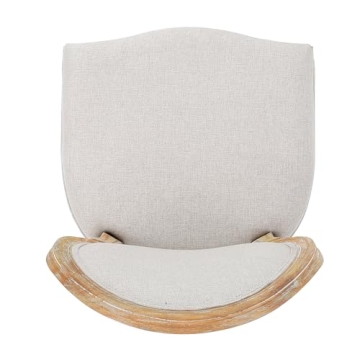 Elegant Phinnaeus Beige Dining Chairs Set of 2