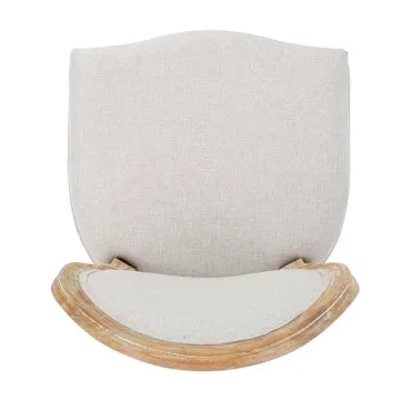 Elegant Phinnaeus Beige Dining Chairs Set of 2