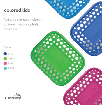 LunchBots Eco-Friendly Stainless Steel Bento Box - Duo Design