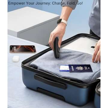 Consasy 3 in 1 Wireless Charging Station, Magnetic Wireless Charger, Foldable Charger 3 in 1, Travel...