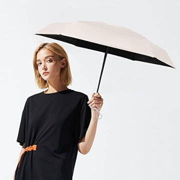 Compact Travel Sun Umbrella with UV Protection for All