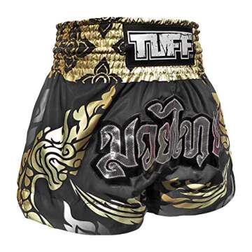 Tuff Sport Muay Thai Shorts Boxing Shorts Trunks Kick Martial Arts Training Gym Clothing