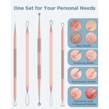 TAYTHI Blackhead Remover Tool Kit for Flawless Skin