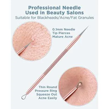 TAYTHI Blackhead Remover Tool Kit for Flawless Skin