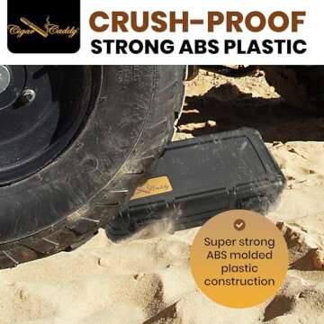 Durable Cigar Caddy 3400 Travel Humidor Case