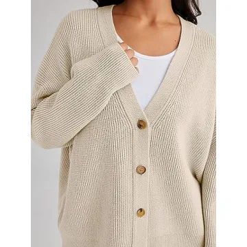 LILLUSORY Women's Oversized Cardigan Sweater Perfect for All Occasions