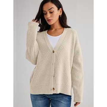 LILLUSORY Women's Oversized Cardigan Sweater Perfect for All Occasions