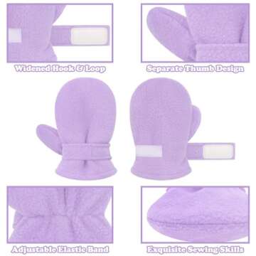 Sarfel Toddler Winter Gloves Toddler Girl Gloves Toddler Mittens 18-24 Months Baby Mittens 12-18 Months Toddler Gloves Winter