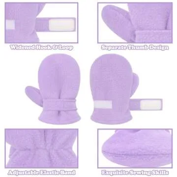 Sarfel Toddler Winter Gloves Toddler Girl Gloves Toddler Mittens 18-24 Months Baby Mittens 12-18 Months Toddler Gloves Winter