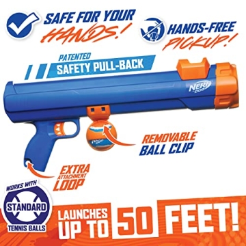 Nerf Dog Tennis Ball Blaster for Amazing Fetch Fun