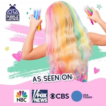 Vibrant Hair Chalk for Kids - Safe Temporary Color