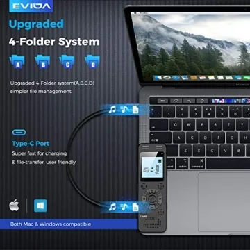 128GB Digital Voice Recorder for Clear Recording