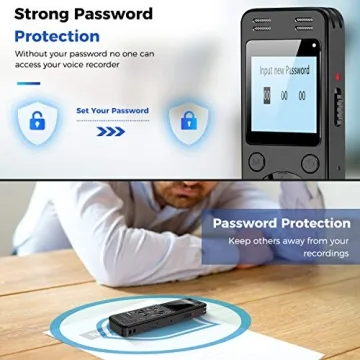 128GB Digital Voice Recorder for Clear Recording