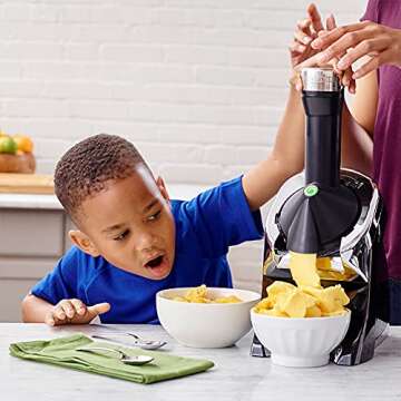 Yonanas Vegan Frozen Fruit Soft Serve Maker with Recipes