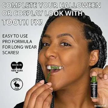 Mehron Tooth FX Black Tooth Paint for Halloween & Cosplay
