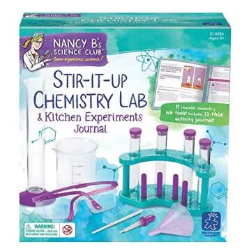 Educational Insights Nancy B's Science Club Stir-It-Up Chemistry Lab & Kitchen Experiments Journal