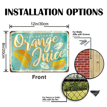 Here Comes The Sun Metal Poster Retro Style Home Decor