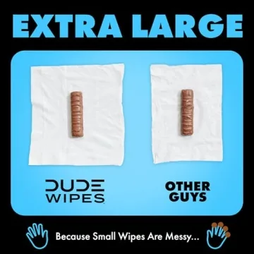 DUDE Wipes - Extra Large Flushable Wipes for Everyone