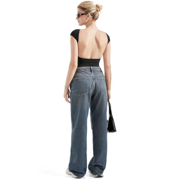 Shop SUUKSESS Backless Crop Tops for Effortless Style