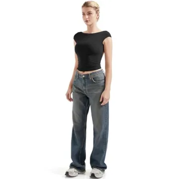 Shop SUUKSESS Backless Crop Tops for Effortless Style