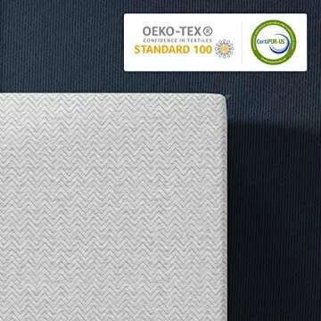 BedStory Firm Mattress Topper 3 Inch Queen Size - Extra Firm Memory Foam Bed Topper for Pain Relief - Copper Gel Bamboo Charcoal Green Tea Infused Cooling Mattress Pad - CertiPUR-US Certified