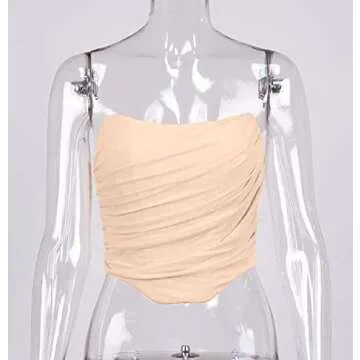 Elegant Women's Vintage Strapless Corset for Every Occasion