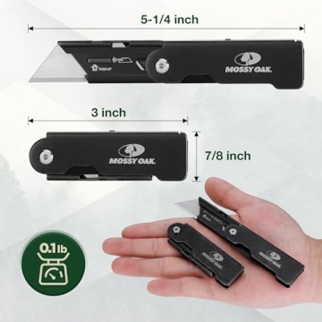 MOSSY OAK Compact Utility Knife Set for Everyday Use