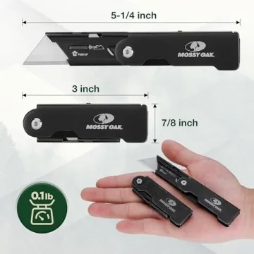 MOSSY OAK Compact Utility Knife Set for Everyday Use