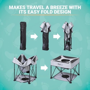 KidCo GoPod Portable Baby Activity Seat with Adjustable Height