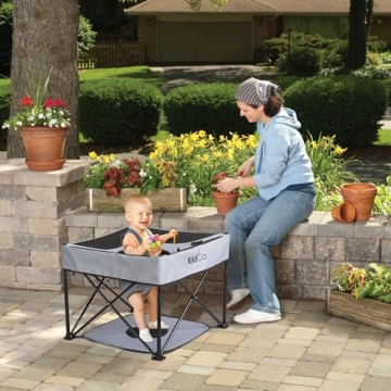 KidCo GoPod Portable Baby Activity Seat with Adjustable Height