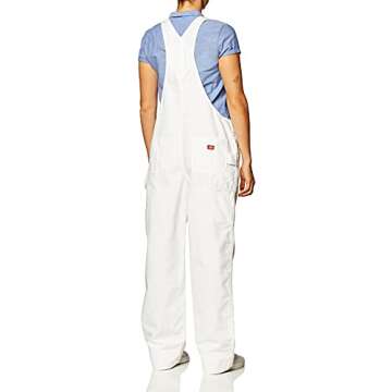 Dickies 100% Cotton Women's Denim Bib Overalls for Comfort