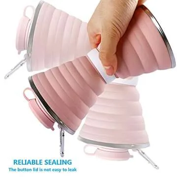 Collapsible Portable Sports Water Bottle for Travel