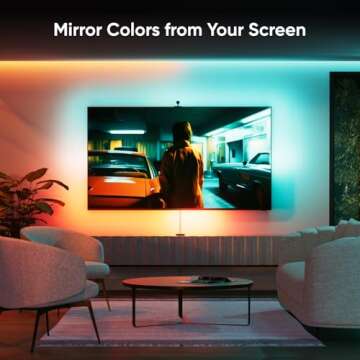 Nanoleaf 4D - Smart Addressable Gradient Lightstrip Kit for TV | Home Theater & Gaming