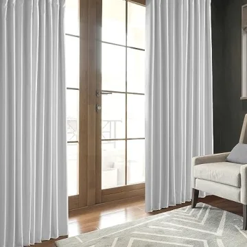 Stylish Blackout Curtains 108" - Elegant & Insulated