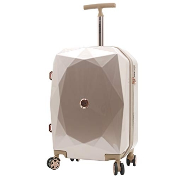 kensie Women's Rose Gold Gemstone Luggage Set 2 Piece