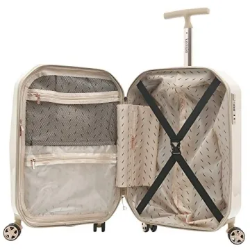kensie Women's Rose Gold Gemstone Luggage Set 2 Piece
