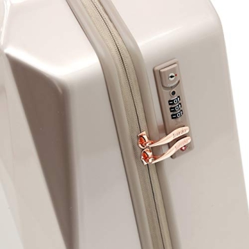 kensie Women's Rose Gold Gemstone Luggage Set 2 Piece